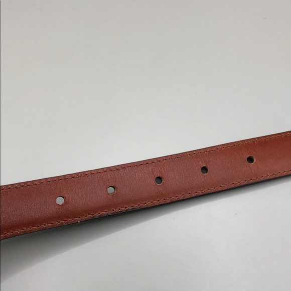 Alexander Kalifano Sterling Silver Belt Grain Leather sz 30  UNISEX Southwestern